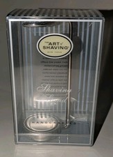 The Art Of Shaving Compact Shaving Stand Brushed Nickel NEW NIP NIB HTF