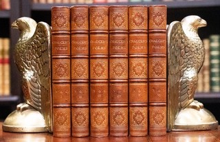 c.1860 Poetical Works of Geoffrey Chaucer Canterbury Tales Knights Middle Ages