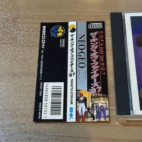 SNK Neo Geo CD Software The King of Fighters '97 Tested Used Good Condition