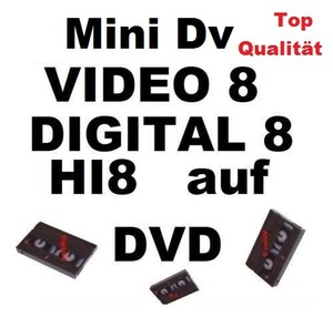 Video8 Hi8 Auf Dvd Digitalisieren Uberspielen Kopieren Digital 8 Camcorder Ebay
