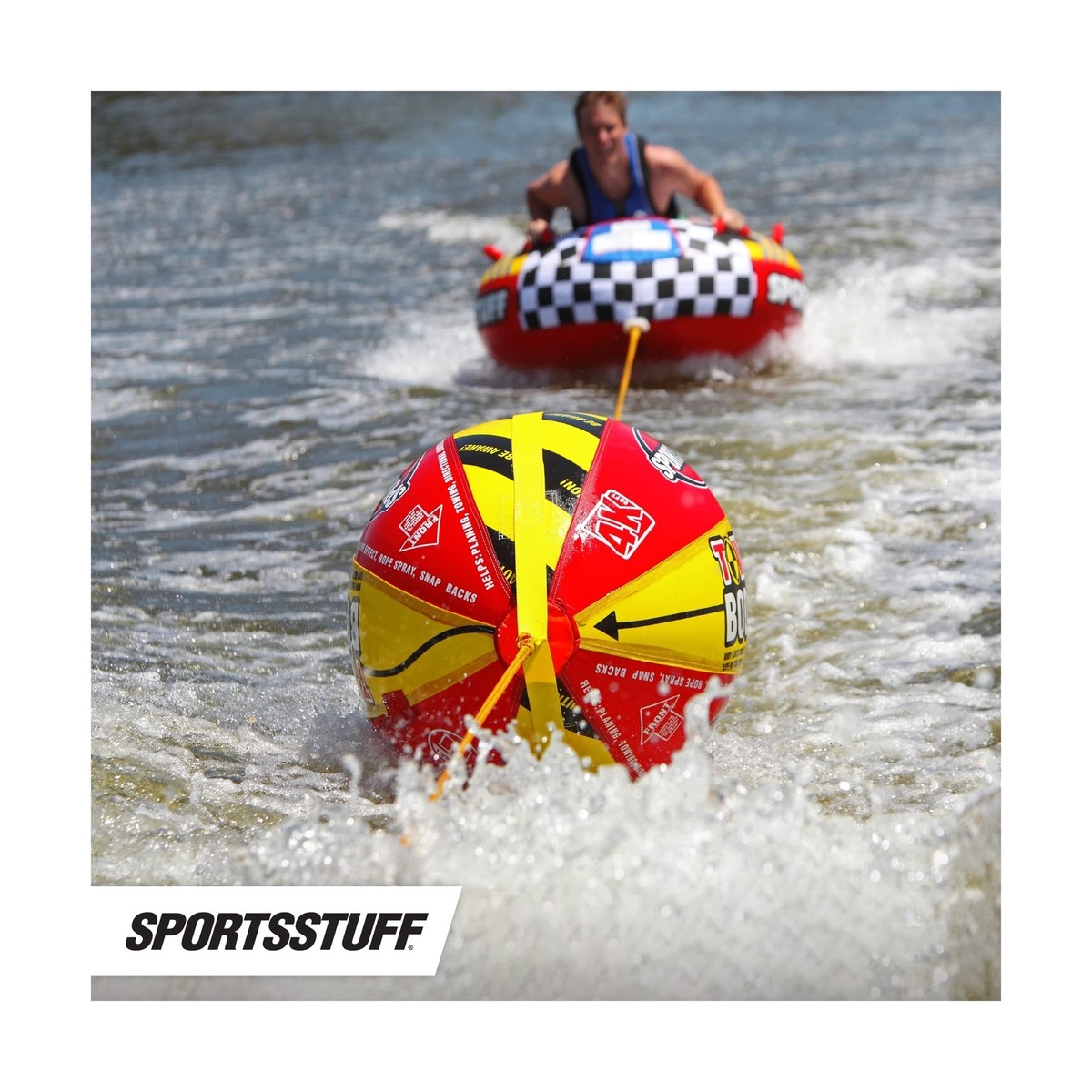 Sportsstuff Booster Ball, Towable Tube Rope Performance Ball Sportsstuff Booster Ball, Towable Tube Rope Performance Ball