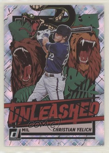 2021 Panini Donruss Unleashed Diamond Christian Yelich #UNL20 | eBay