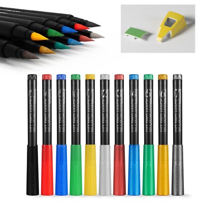 DSPIAE MK/MKM Waterproof Soft Tipped Marker Pen For Plastic Model Tools SOi