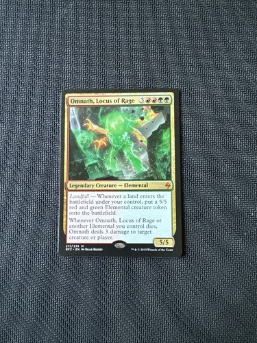 Magic: The Gathering - Omnath, Locus Of Rage (Omnath, L'Iralocus) - Edizione Battle For Zendikar, Carta Singola