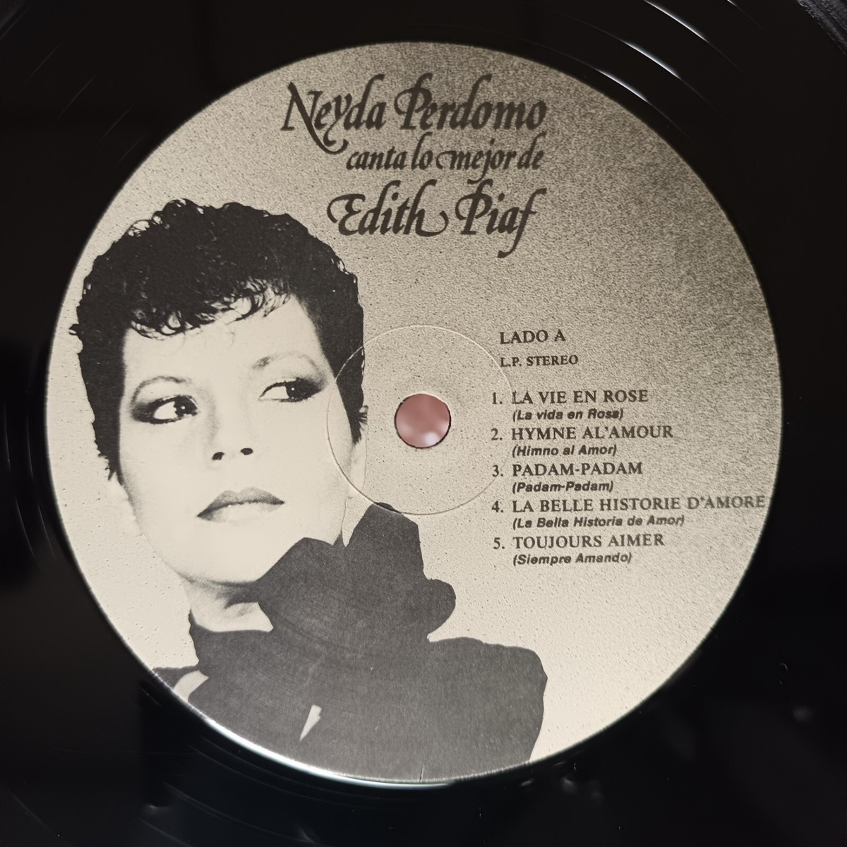 Neyda Perdomo – Lo mejor de Edith Piaf Vinyl LP Classical La Vie 