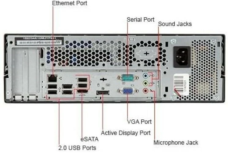 Lenovo ThinkCentre M58p Core 2 Duo E8400 3.0GHz 4GB 160GB DVD Windows 10 - Image 3 of 3