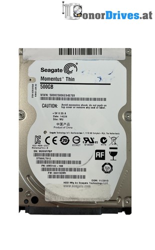 Seagate ST500LT012 - 500 GB - SATA - 9WS142-188 - PCB 100696152 Rev. C*
