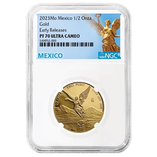 🌟 1992 Mexico 2 oz .500 Gold Medal 500 Anos Fusion Culturas