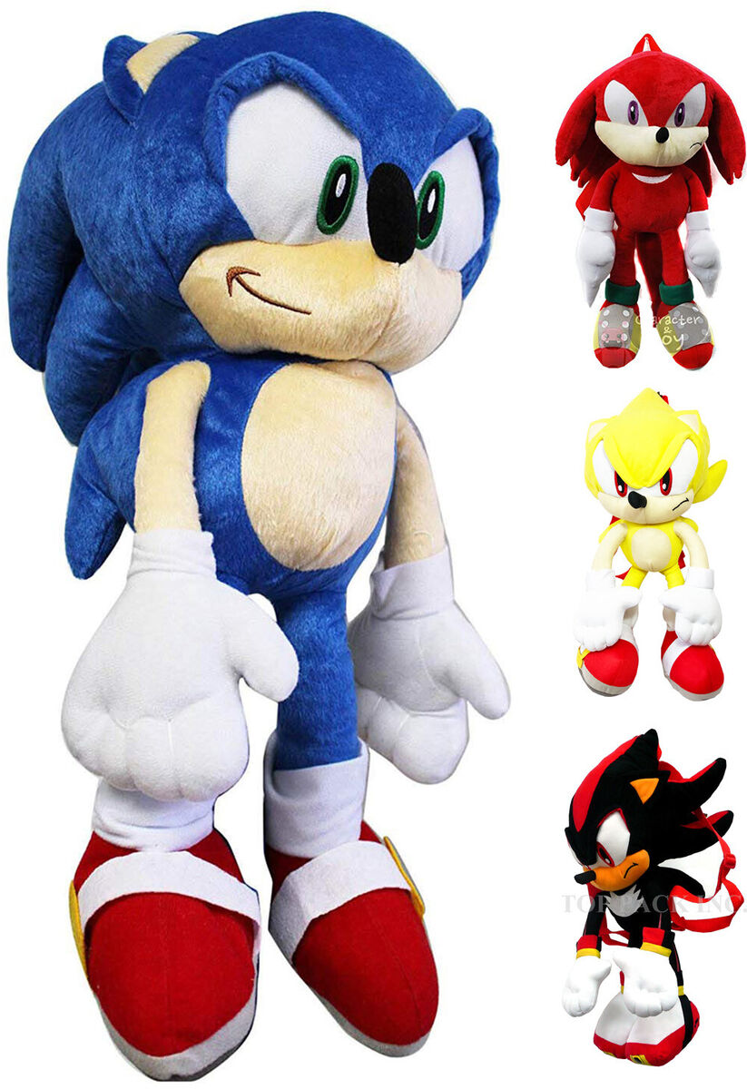 Sonic X The Hedgehog Black Shadow 20 Plush Stuffed Toy Network Figure Large