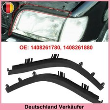 2stk Scheinwerfer Dichtung Abdeckleiste 1408261880 für Mercedes Benz W140 95-98