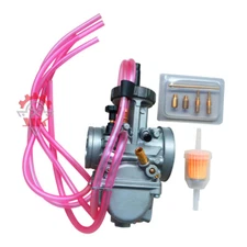 New PWK Carburetor for Yamaha YZ250 1974-2002 with Fuel Filter Extra Jets
