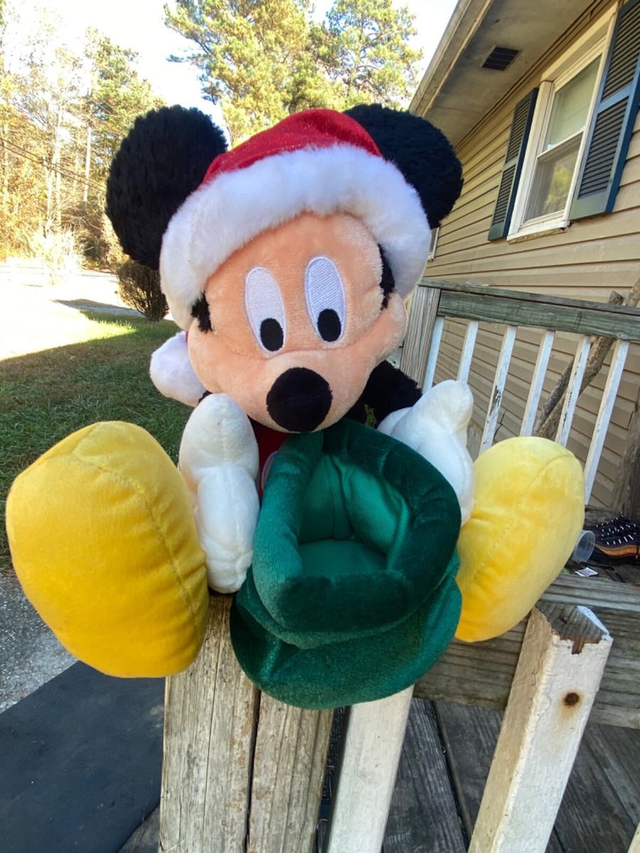 Disney Plush Santa Mickey Gift Sack