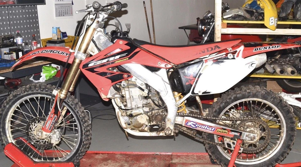 Honda CRF 450 R PE05E Bj.2003 - Kühler Wasserkühler rechts - Bild 3 von 3