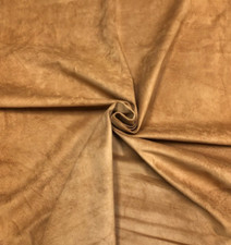 Pigskin Suede Genuine Leather Hide Tan Super Soft Craft DIY 11 Sq. Ft.