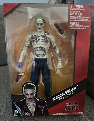 Joker 12 in Suicide Squad Action Figure DC Multiverse Jared Leto Tattoos Arkham