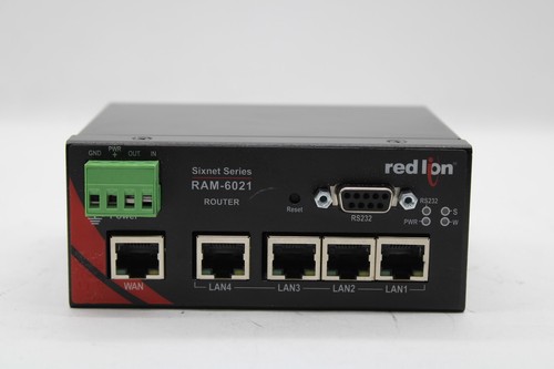 Red Lion Controls BT-6021 Secure Industrial Router RAM-6021