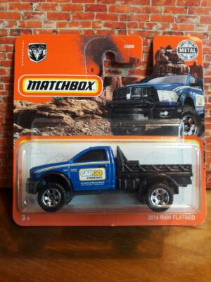      Matchbox 2021   No. 100 = 2016 RAM Flatbed blau  =  = Neu & OVP    
