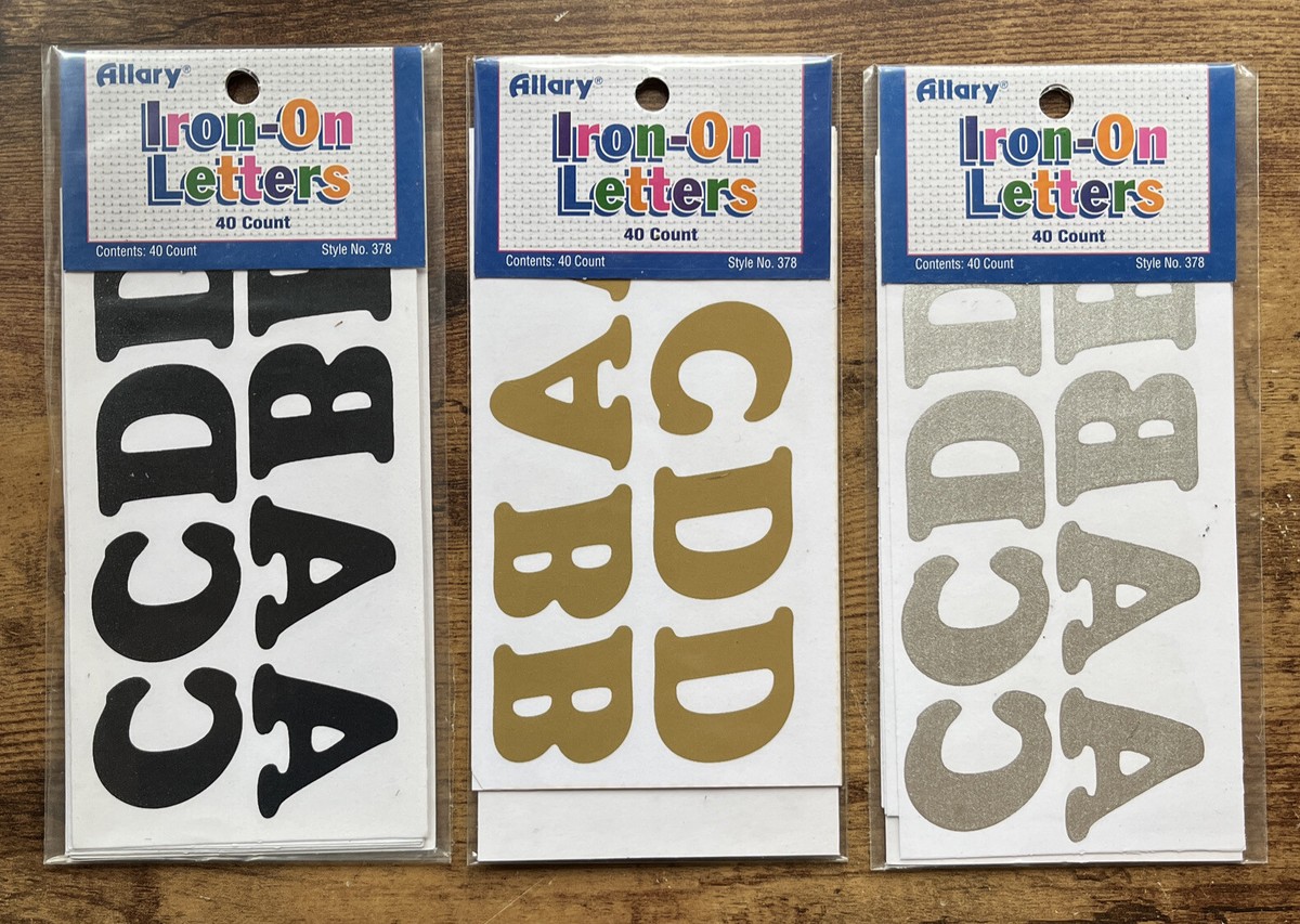 allary-iron-on-vinyl-t-shirt-letters-set-40-count-1-pack-you-pick-color-ebay