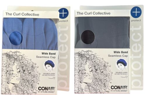 Confezione da 2 confezioni Conair The Curl Collective bande larghe reversibili senza cuciture doppio strato - Foto 1 di 7