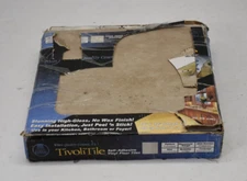 Tivoli Self Adhesive Vinyl Floor Tiles 45 Pack 12 x 12 Carrara Marble FTVMA45045