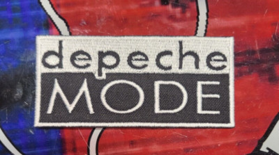 EMBROIDERED DEPECHE MODE ROCK BAND PATCH (Please Read Ad)
