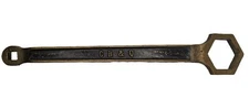Chicago Burlington Quincy Brass Railroad #1 Bung Wrench CB&Q 23.5" Length