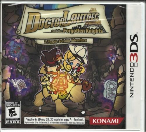 Doctor Lautrec and the Forgotten Knights 3DS (version américaine flambant neuve scellée en usine) - Photo 1/2