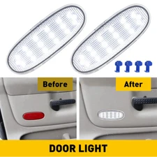 Interior Front Roof Map Dome Light Lens Cove For 2PCS Dodge RAM 1500 2500 3500