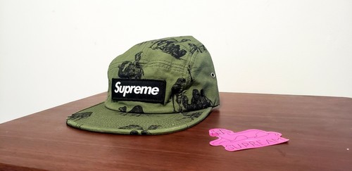 supreme camel camp cap