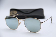 RAY-BAN RB 3548-N 001/30 GOLD MIRRORED AUTHENTIC FRAMES SUNGLASSES 54-21