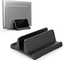 Verticle Laptop StandAdjustable Vertical Laptop Stand for Desk  Compatible wit...