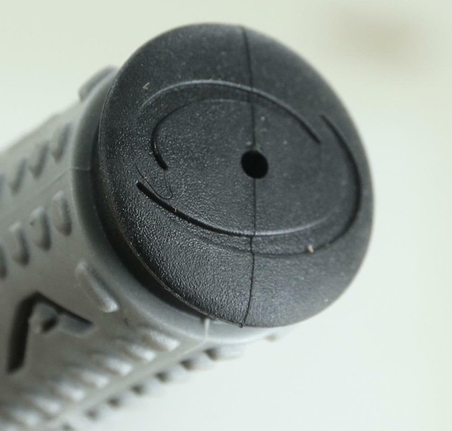 ORBEA MTB / Flat Bar Bike Handlebar Grips 130mm Black / Gray for sale