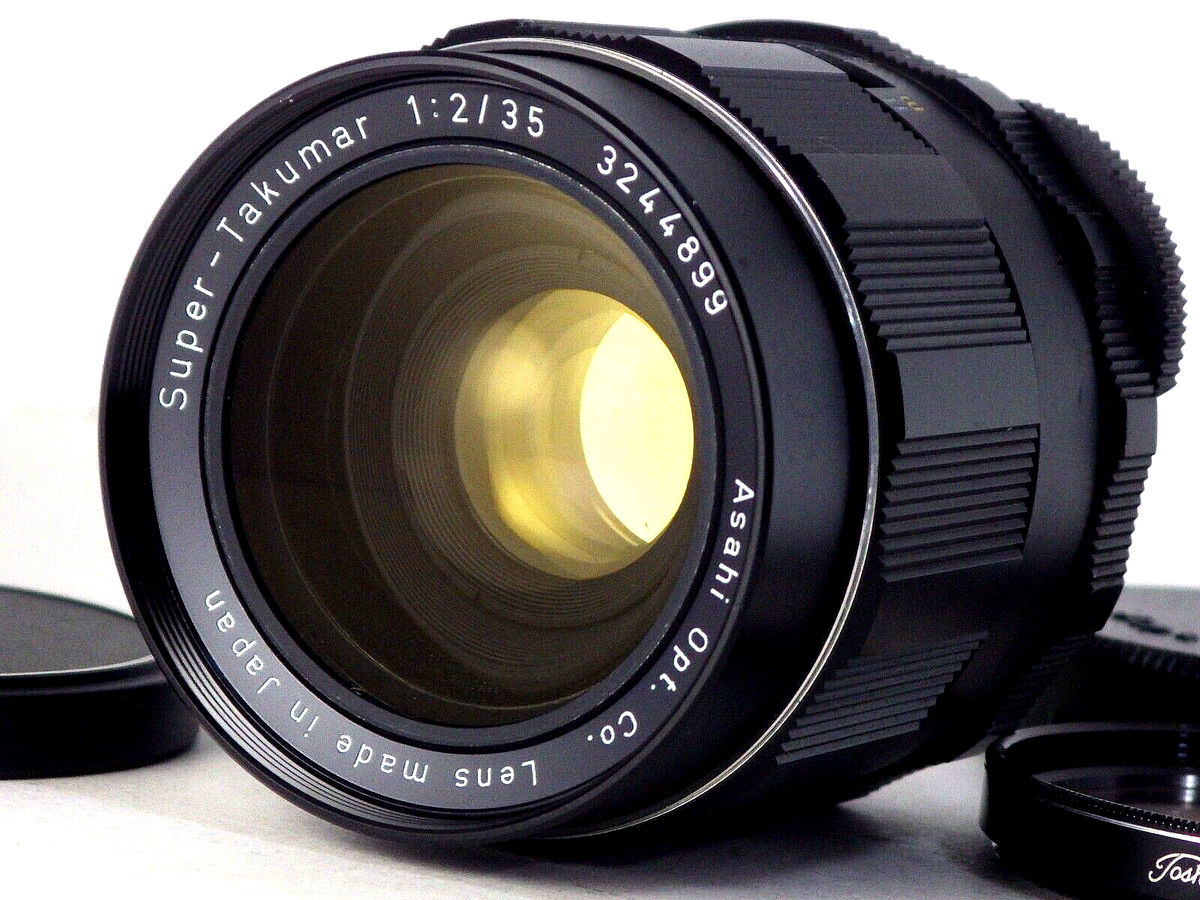 PENTAX Super Takumar 35mm f/2 MF Wide Angle Lens SLR CAMERA M42