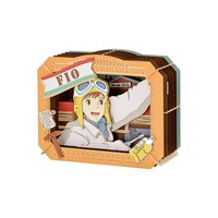 Porco Rosso Fio Paper Theater - Poster 3D Studio Ghibli