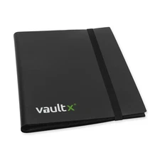Vault X Standard 9-Pocket Strap Binder Black - 360 Cards - New