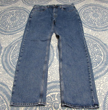 Levi's Signature Jean Men 36x31 Blue Denim Straight Regular Fit Mid Rise Stretch