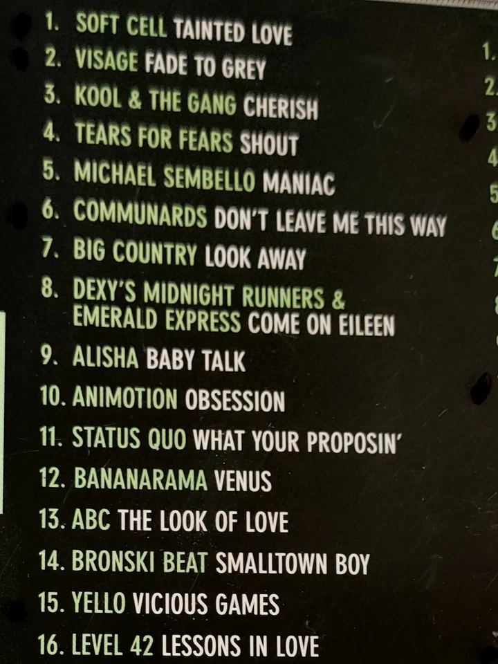 The very Best of the 80´s Doppel - CD, 1999, WIE NEU! - Bild 3 von 4