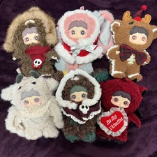Maymei Winter Weirdness Series Figure Plush Pendant Blind Box Christmas Gift Toy