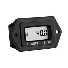 Runleader Digital Hours Counter,AC/DC 5V to 277V for Garden Tractor Generator...