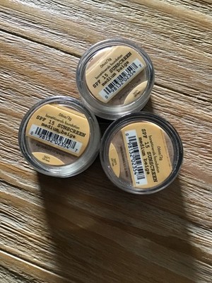 Bare Minerals i.d powder foundation medium beige SPF 15 x3 sealed