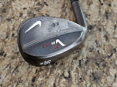 NIKE Vr II PRO Forged S2OC 56/14 X3X Raw Sand Wedge w/KBS Black Wedge-Flex Steel