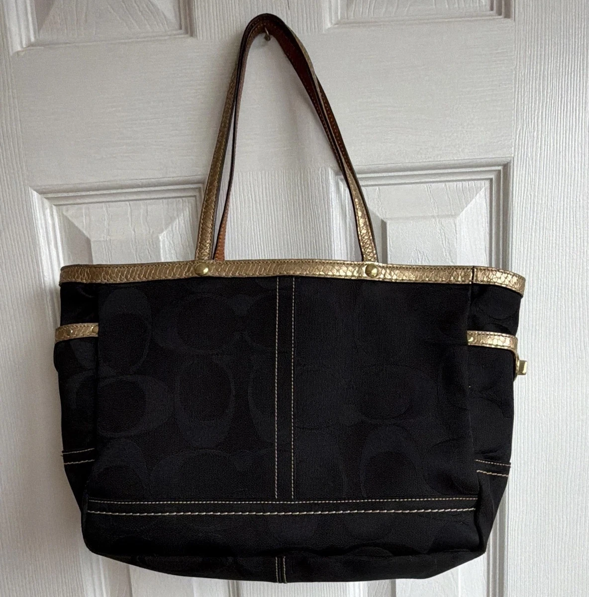 Coach Turn Lock Tote Bags & Handbags for Women for sale | eBay