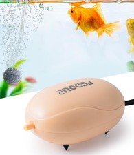 Mini Aquarium Air Pump, Quiet Fish Tank Oxygen Pump with Single Outlet, Aquar...