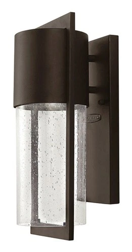 Hinkley Lighting 1320 Shelter 15-1/2" Tall 1 Light Dark Sky - Bronze - Picture 1 of 12