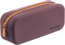 DIVERSEBEE Soft Silicone Pencil Case, Aesthetic Pouch with Grape 