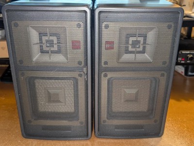 Sony APM (4-907-715-02) Vintage Monitor Speakers with brackets - Tested, Working