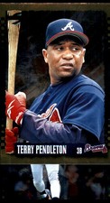 Terry Pendleton 1995 Score #339 Braves MLB READ FREE SHIPPING AutographDen