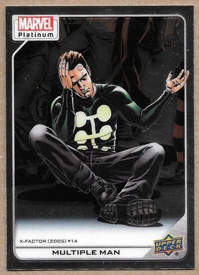 Marvel Multiple Man 2022 X-Factor Upper Deck #195