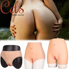 Silicone Underwear Shorts Panty Fake Vagina Transgender For Crossdresser