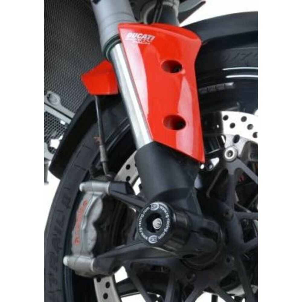 Free Shipping R&G Racing Fork Protectors Black For Motorcycle Parts